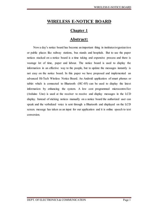 electronic notice board|wireless notice board using bluetooth.